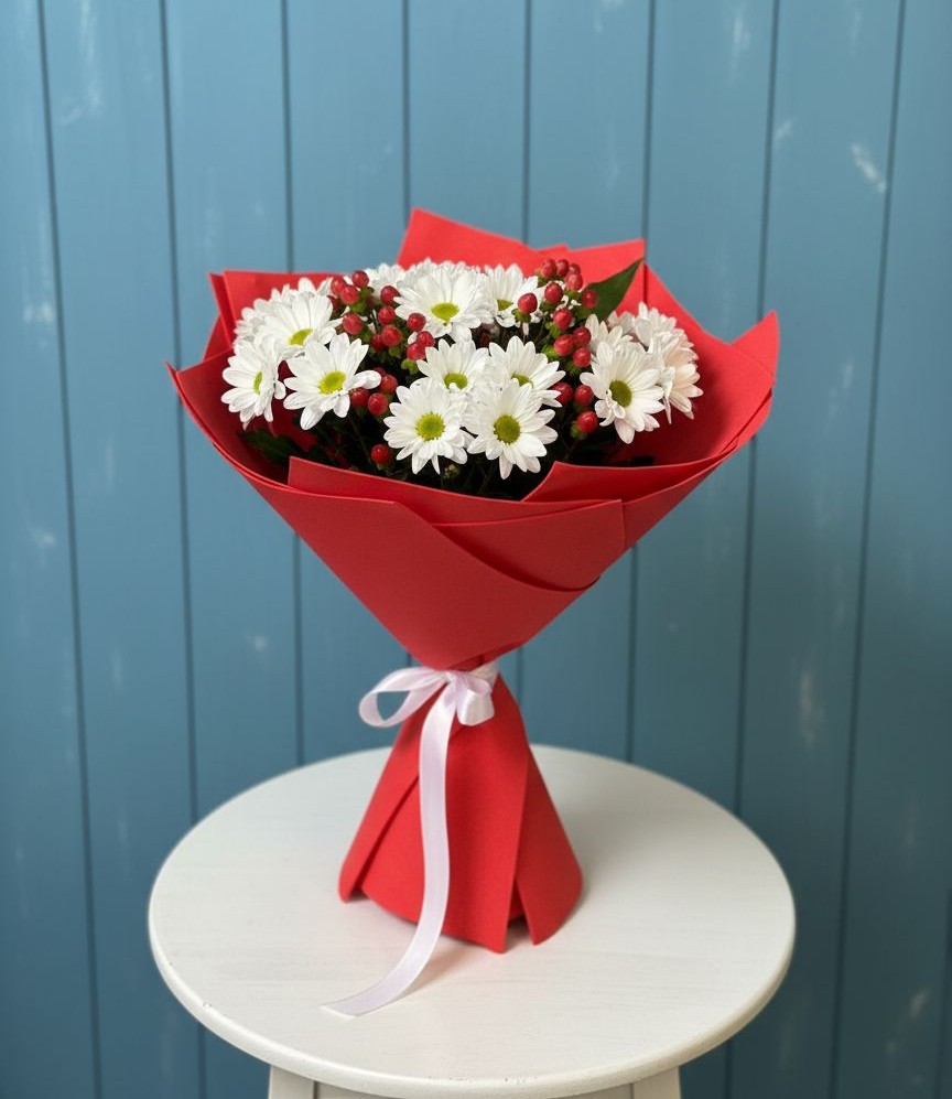 Букет цветов из: Хризантемы в Гигирево