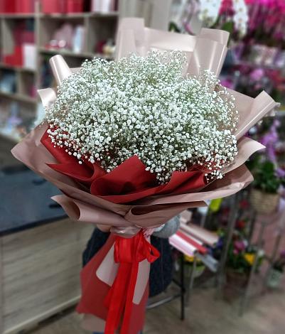 Букет цветов из: Гипсофила в Гигирево