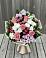 Букет цветов из: Альстромерии, Гвоздики, Розы и Хризантемы в Гигирево