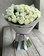 Букет 35 Белых роз в Гигирево