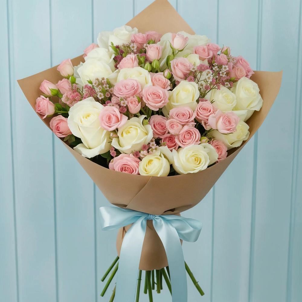 Букет цветов из: Розы в Гигирево