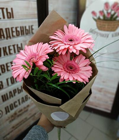 Букет цветов из: Герберы в Гигирево
