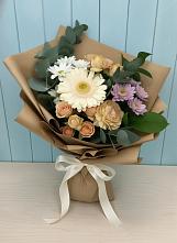 Букет цветов из:  Герберы и Хризантемы в Гигирево