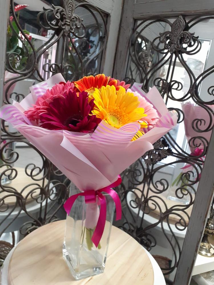 Букет цветов из: Герберы в Гигирево