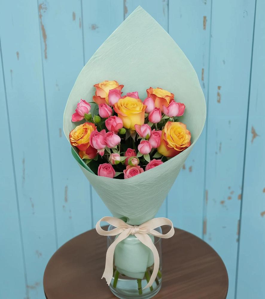 Букет цветов из: Розы в Гигирево