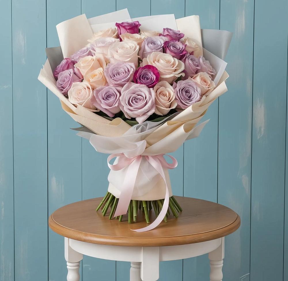 Букет цветов из: Розы в Гигирево