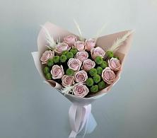 Букет цветов из:  Розы и Хризантемы в Гигирево