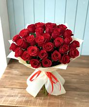 Букет 29 Красных роз в Гигирево